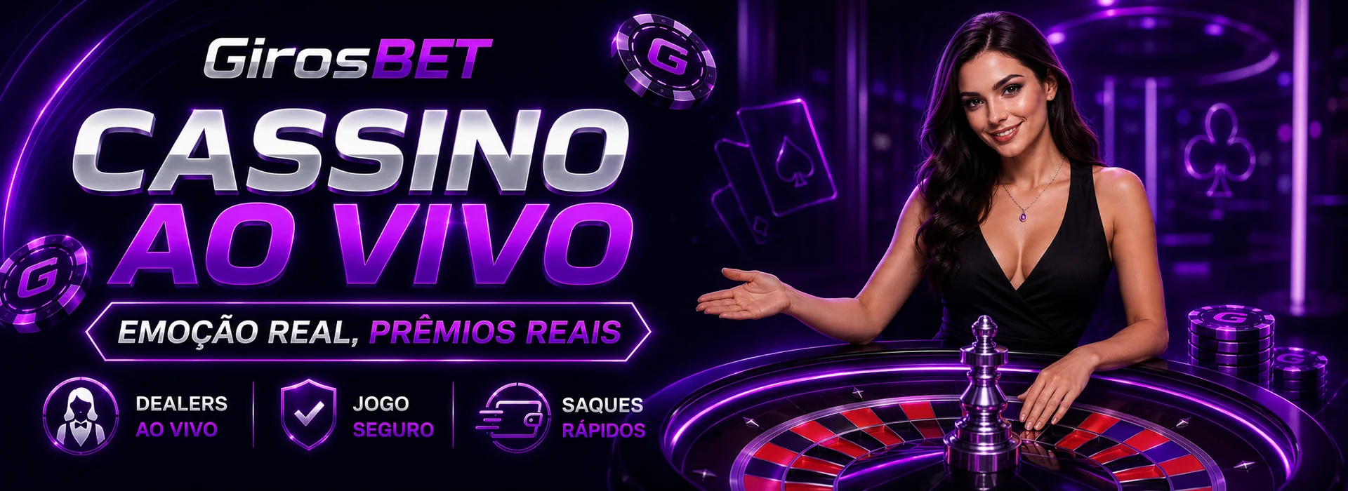 Cassino Ao Vivo com mesa em português